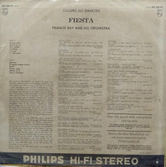 "FIESTA FRANCIS BAY AND HIS ORCHESTRA" English vinyl LP